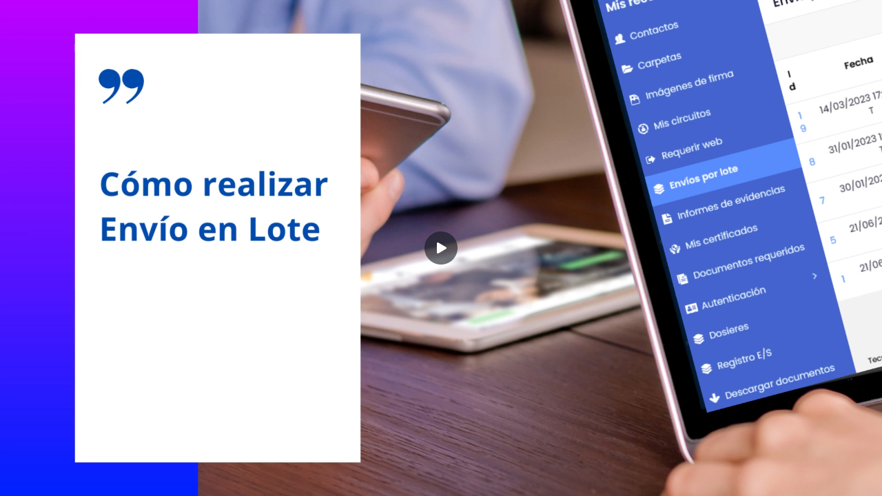 Expédition par lots - Comment effectuer une expédition par lots
