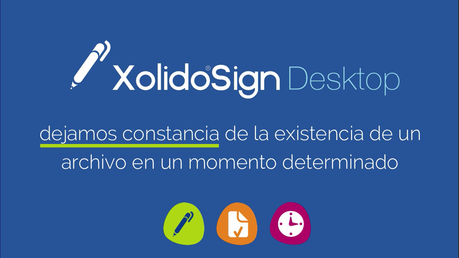Horodatage reconnu avec XolidoSign Desktop