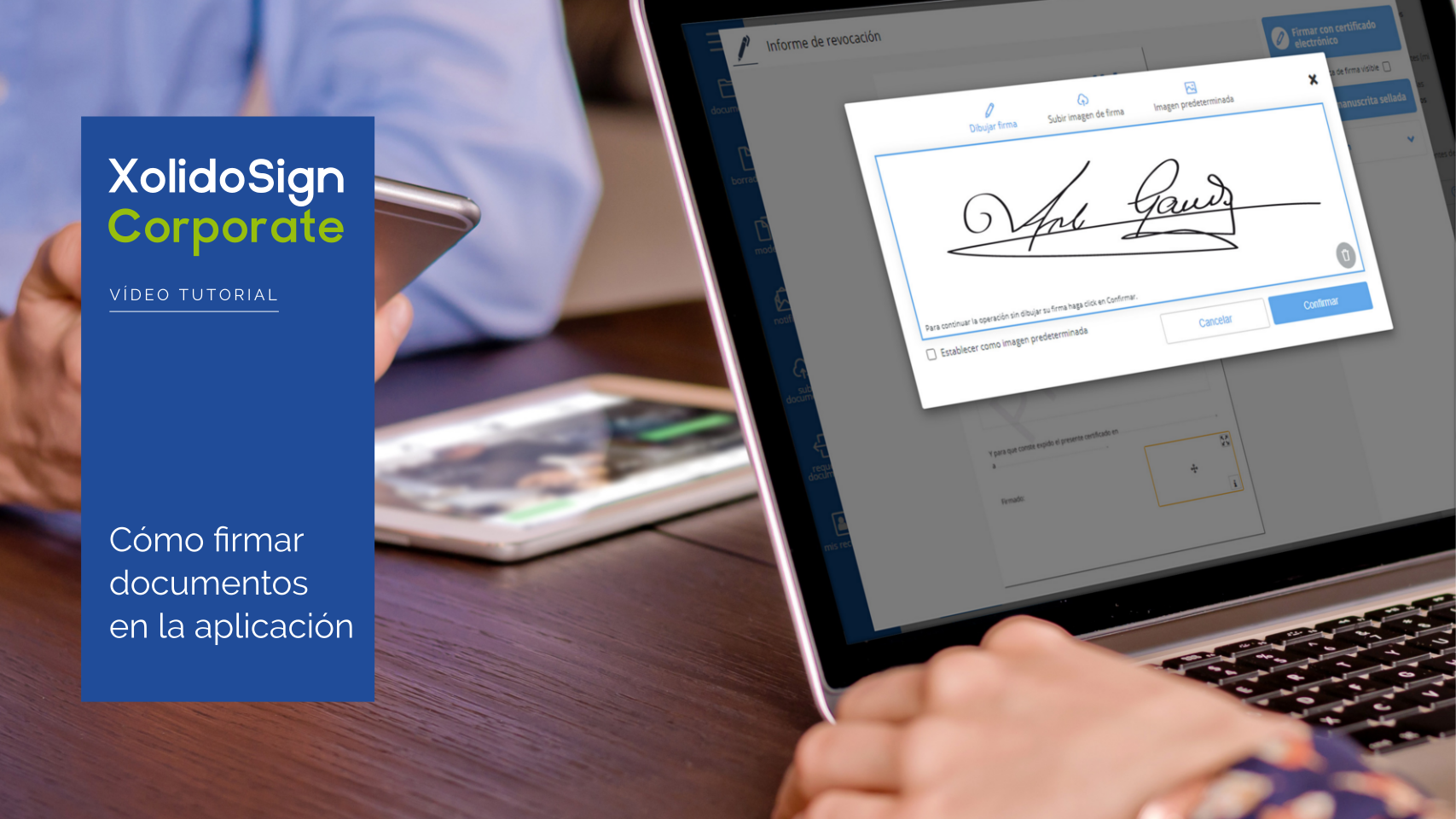 Comment signer des documents dans l'application