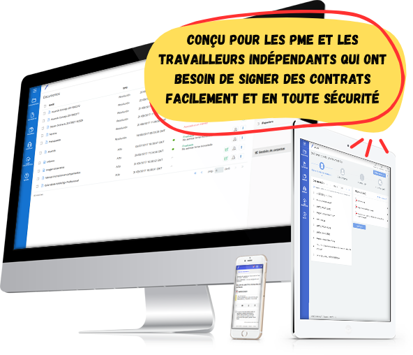 XolidoSign Professional - Service web pour l’envoi certifié et l’accès sécurisé aux documents, notifications électroniques certifiées, signature personnalisée avec ou sans certificat électronique et demande d’opérations à des tiers