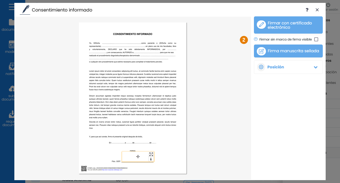 Signer un document