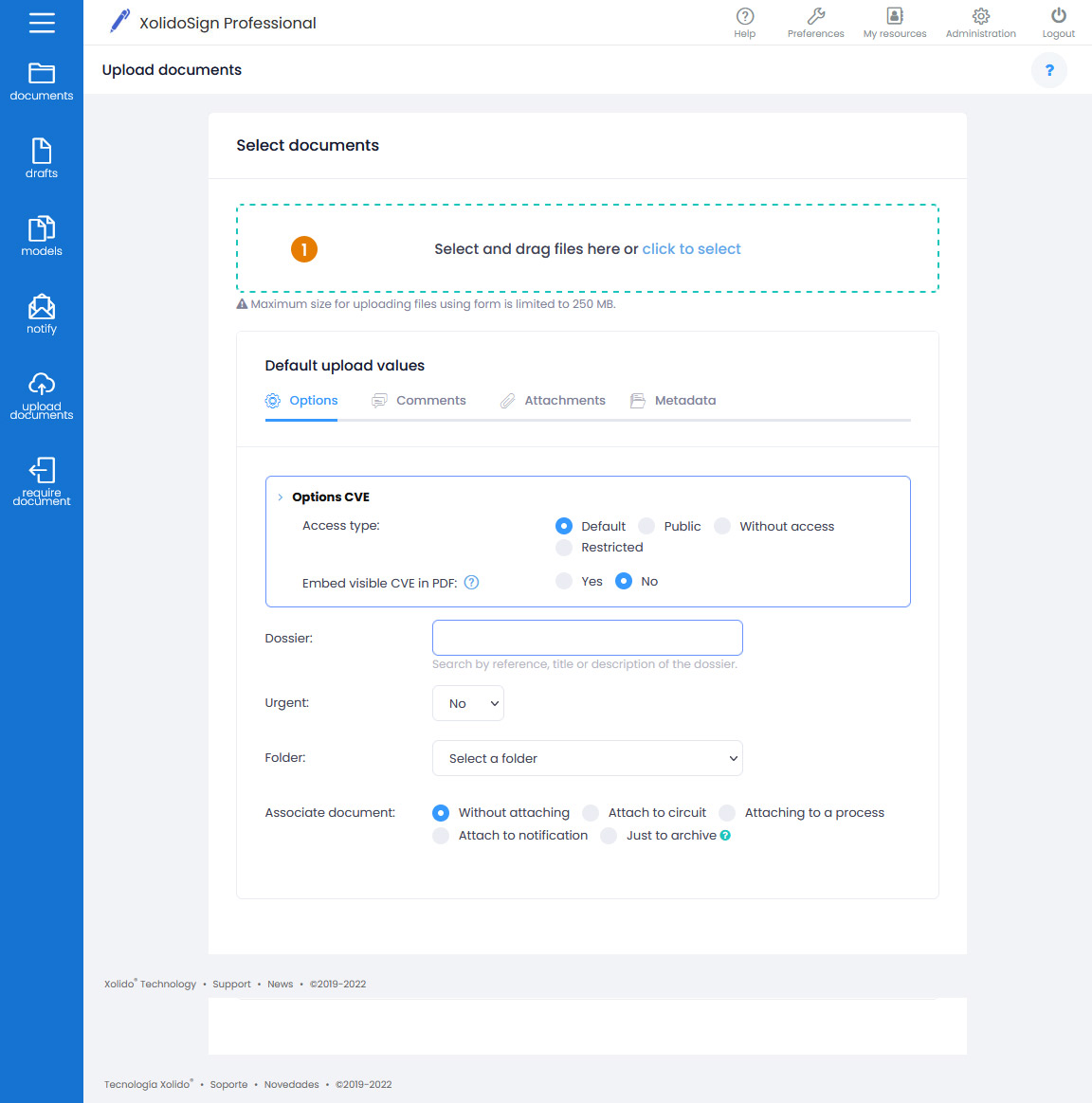 Téléverser un document depuis mon ordinateur
