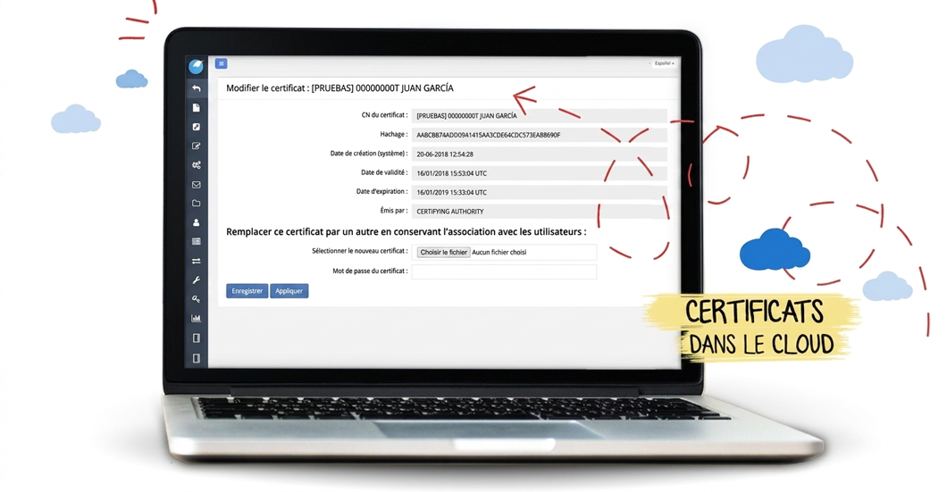 Certificats dans le cloud