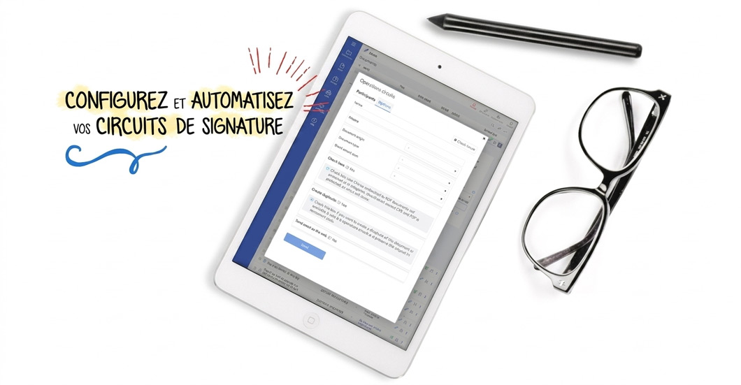 Configurez et automatisez vos propres circuits de signature avec XolidoSign Corporate et XolidoSign Professional. Pour les utilisateurs de votre organisation et les tiers !