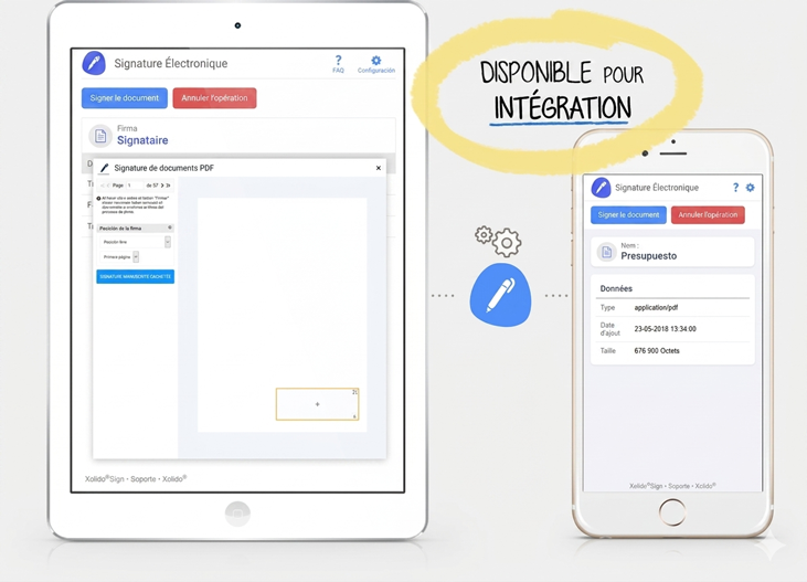 XolidoSign Gateway - Passerelle de signature en ligne pour intégration dans vos applications et systèmes